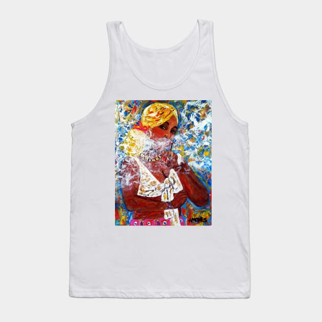 Cigar lady 95 Tank Top by amoxes